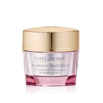 Estée Lauder Resilience Multi-Effect Tri-Peptide Face and Neck Cream Moisturizer, SPF 15