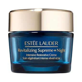 Estée Lauder Revitalizing Supreme+ Night Intensive Restorative Anti-Aging Cream Moisturizer with Hyaluronic Acid, 1.7 Ounce